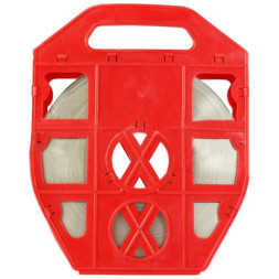 Кріплення Crosver Бандажна стрічка, нерж. сталь BTS-20x07-50м=1бухт (056155)