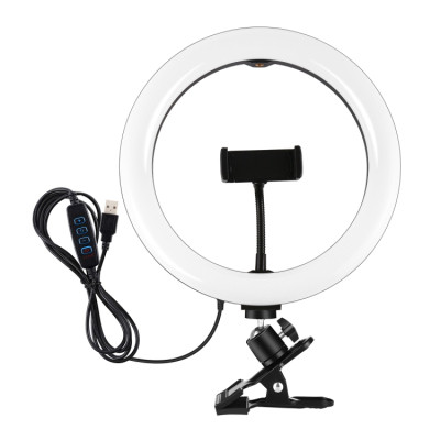 Набір блогера Puluz Ring USB LED lamp PKT3126B 10.2&quot; + зажим (PKT3126B)