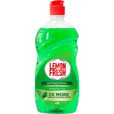 Засіб для ручного миття посуду Lemon Fresh Лайм 500 мл (4820167000202)