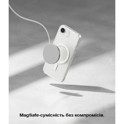 Чохол до мобільного телефона BeCover Space Case MagSafe Apple iPhone 16e Transparent (713884)