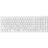 Клавіатура OfficePro SK985W Wireless/Bluetooth White (SK985W)