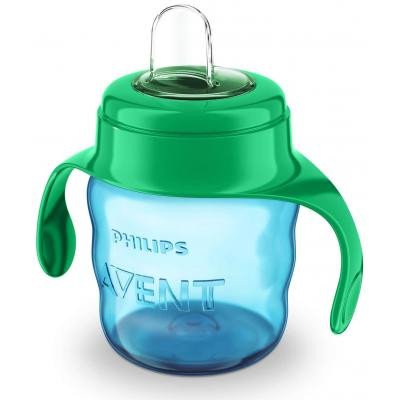 Поїльник-непроливайка Philips AVENT з м&#039;яким носиком 200 мл блакитний, 6 міс+ (SCF551/05)