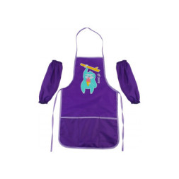 Фартух для творчості Cool For School з нарукавниками, фіолетовий (CF61490-12)