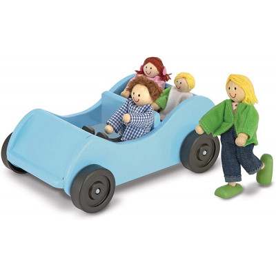 Розвиваюча іграшка Melissa&amp;Doug Дорожная машинка с куклами (MD2463)