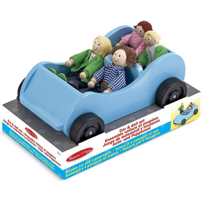Розвиваюча іграшка Melissa&amp;Doug Дорожная машинка с куклами (MD2463)