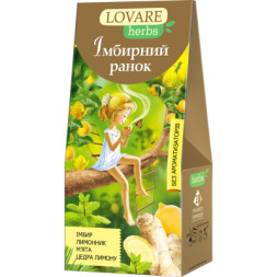 Чай Lovare HERBS &quot;Імбирний ранок&quot; 20х1.8 г (lv.16812)