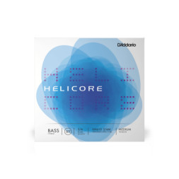 Струни для контрабаса D'Addario Helicore Hybrid Bass String Set 3/4 Scale Medium Tension (HH610 3/4M)