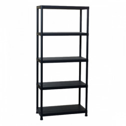 Стелаж Toomax 5 полиць cm. 80x40x180h black (5141)