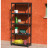 Стелаж Toomax 5 полиць cm. 80x40x180h black (5141)