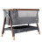 Ліжечко Tutti Bambini CoZee Luxe dark gray (211208/6506)