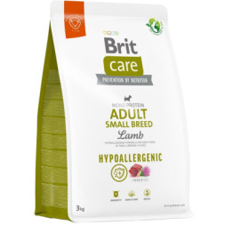 Сухий корм для собак Brit Care Dog Hypoallergenic Adult Small Breed з ягнятком 3 кг (8595602566143)