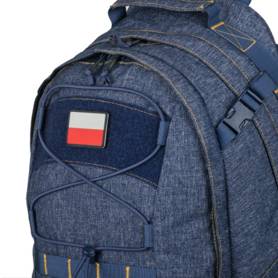 Рюкзак туристичний Helikon-Tex 21л Backpack - Nylon Polyester Blend - Melange Black-Grey (PL-EDC-NP-M1)