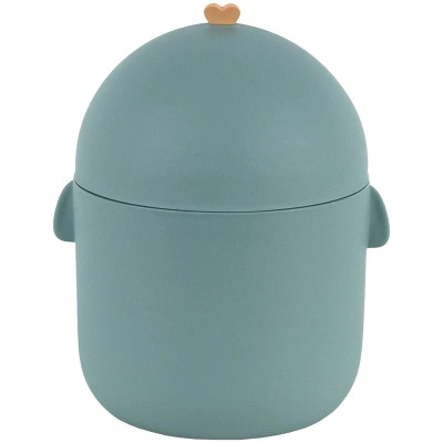 Кошик для паперів Kite Настільний контейнер для сміття, сіро-зелений (K24-010-1)