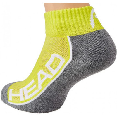 Шкарпетки Head Qperformance Quarter 791019001-004 2 пари Жовтий/Сірий/Білий 43-46 (8720245076388)
