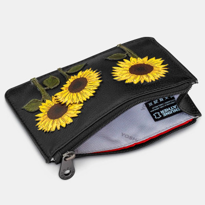 Гаманець Yoshi Y1321 Sunflowers Black (Y1321 SF 1)