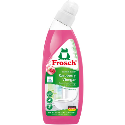 Средство для чистки унитаза Frosch Малина 750 мл (4009175946003/4001499943430)