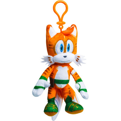 М&#039;яка іграшка Sonic Prime на кліпсі – Тейлз 15 см (SON7004C)