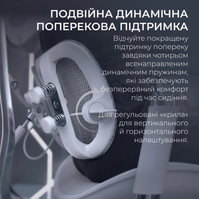 Офісне крісло Sihoo DORO S300 Mesh Light Grey (S300-M202)