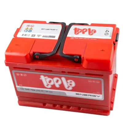 Акумулятор автомобільний Topla 75 Ah/12V Energy Euro  750A (108 075)