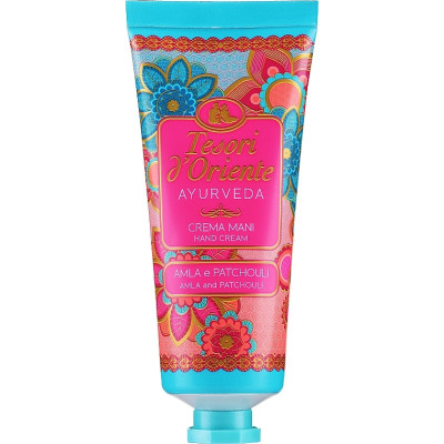 Крем для рук Tesori d&#039;Oriente Ayurveda Олія амли та пачулі 75 мл (8008970050324)