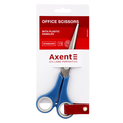 Ножиці Axent Standard, 17 см, сині (6215-02-A)