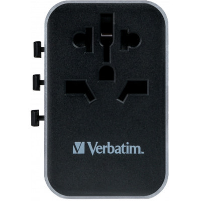 Зарядний пристрій Verbatim UTA-04 PD61W (3xUSB-A/2xUSB-C) (49546)