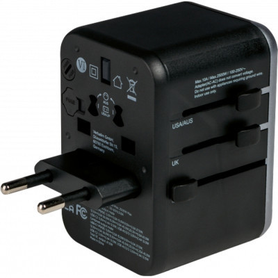 Зарядний пристрій Verbatim UTA-04 PD61W (3xUSB-A/2xUSB-C) (49546)