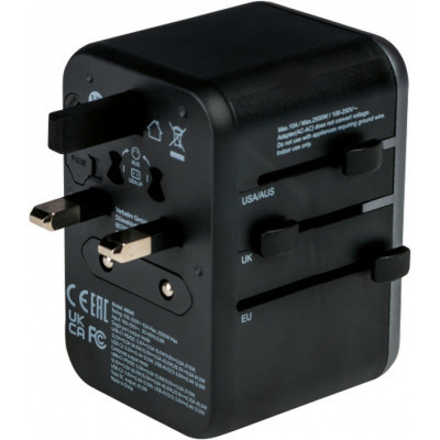 Зарядний пристрій Verbatim UTA-04 PD61W (3xUSB-A/2xUSB-C) (49546)