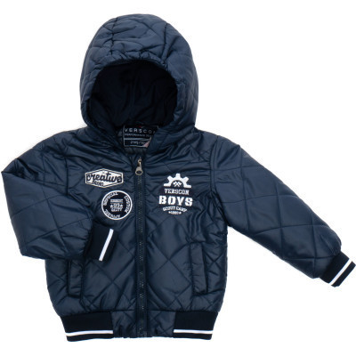 Куртка дитяча Verscon стьобана (3608-104B-blue)