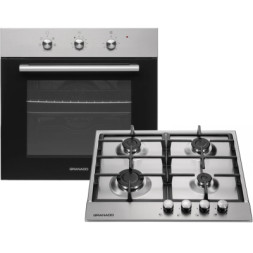 Комплект вбудованої техніки GRANADO GEO 61-0200 inox + GGH 61-104 inox