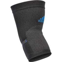 Фіксатор ліктя Adidas Performance Elbow Support ADSU-13332BL Чорний/Синій M (885652019415)