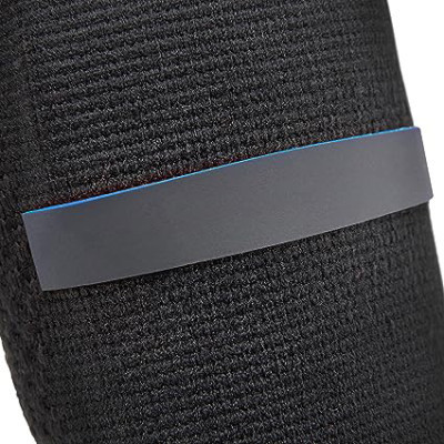 Фіксатор ліктя Adidas Performance Elbow Support ADSU-13332BL Чорний/Синій M (885652019415)