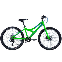 Велосипед Discovery Flint DD 24&quot; 13&quot; St 2024 Зелений (OPS-DIS-24-345)