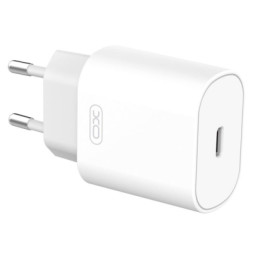 Зарядний пристрій XO L91EU 1хType-C PD25W White (L91-WH)