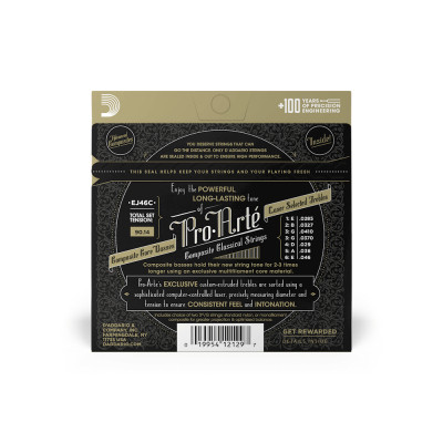 Струни для гітари D&#039;Addario Pro-Arte Composite Hard Tension (EJ46C)