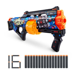 Іграшкова зброя Zuru X-Shot Швидкострільний бластер Skins Last Stand Game Over (16 патронів) (36518A)