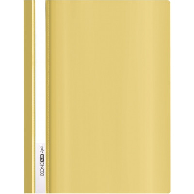 Папка-швидкозшивач Economix А4 Light без перфорації, жовта (E38503-05)
