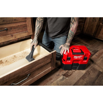 Пилосос будівельний Milwaukee M12 FVCL-0 (без АКБ та ЗП) (4933478186)