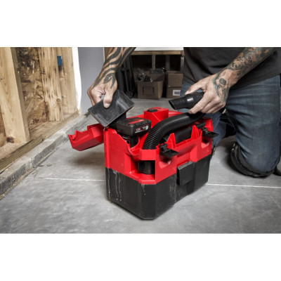 Пилосос будівельний Milwaukee M12 FVCL-0 (без АКБ та ЗП) (4933478186)