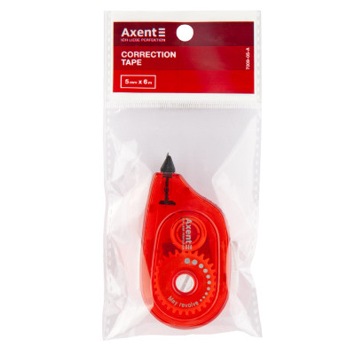 Коректор Axent стрічковий 5мм х 6м бордовий (7009-05-A)