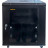 Шафа настінна GEAR 12U 19&#039;&#039; 600x600x600 мм, + полка 19&quot;, black (GWMSN-12U-600-600)