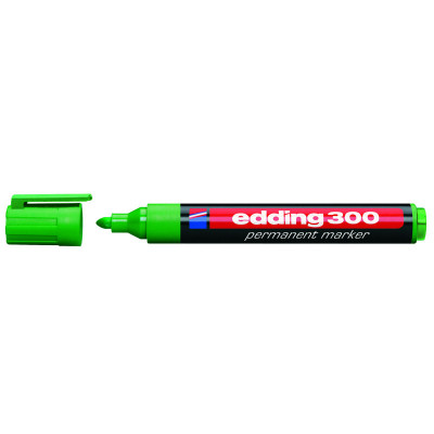 Маркер Edding перманентний Permanent 1.5-3 мм Зелений (e-300/04)