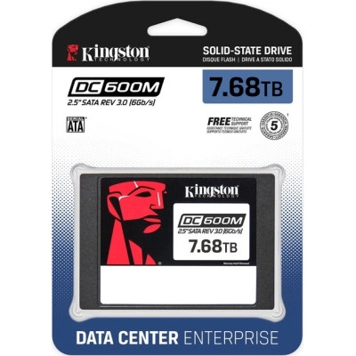 Накопичувач SSD 2.5&quot; 7.68TB Kingston (SEDC600M/7680G)