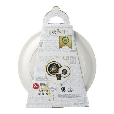 Набір дитячого посуду Stor Harry Potter - Bamboo 3 Pcs Set With Rim (Stor-01355)
