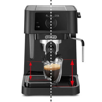 Ріжкова кавоварка еспресо DeLonghi EC 230 BK (EC230BK)