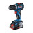 Шуруповерт Bosch GSR 18V-90 C 18V, 2х5Ah, 36-64Нм, 0-2100 об/хв, кейс, 1.1кг (0.601.9K6.006)