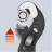 Ключ KNIPEX переставний, RAPTOR 250 мм (87 41 250)
