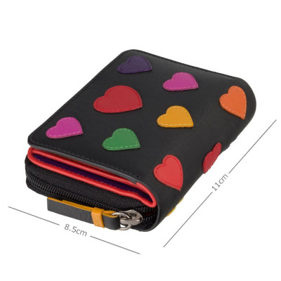 Гаманець Visconti LV6 Desire Black/Multi Love (LV6 BK MULTI)