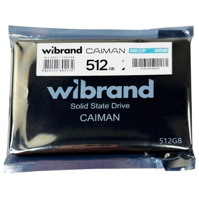 Накопичувач SSD 2.5&quot; 512GB Caiman Wibrand (WI2.5SSD/CA512GB)