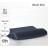 Подушка MirSon ортопедична 6027 Noble stripe Blue sea Aero 58х40х10.5 (2200003261479)